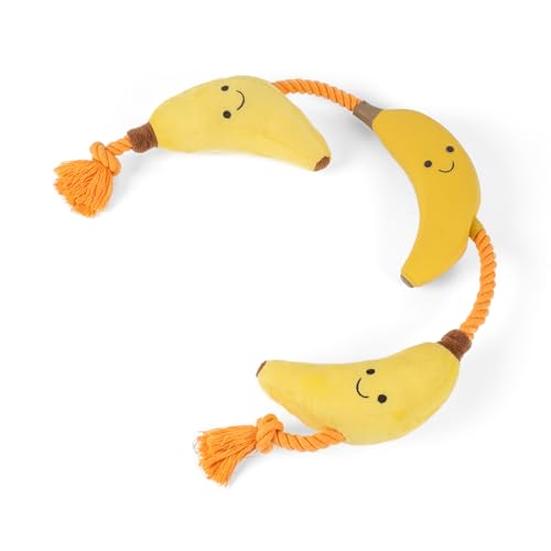 Fuzzl Kauspielzeug für Hunde und Welpen, robust, Banane Fuzzl Kauspielzeug für Hunde und Welpen, robust, Banane von Fuzzl