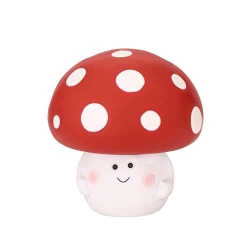 Fuzzl Magic Shroom Latex Weiches Kauspielzeug mit Quietscher - Lebensmittelqualität Latex Hundespielzeug für mittelgroße und kleine Hunde Fuzzl Magic Shroom Latex Weiches Kauspielzeug mit Quietscher - Lebensmittelqualität Latex Hundespielzeug für mittelgroße und kleine Hunde von Fuzzl
