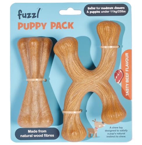 Fuzzl Welpenspielzeug Tough Chew Rind Geschmack Fuzzl Welpenspielzeug Tough Chew Rind Geschmack von Fuzzl