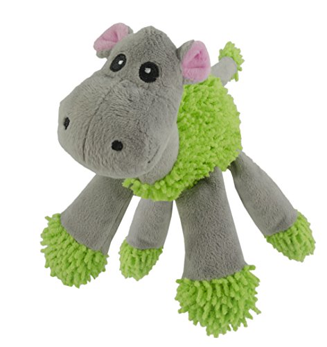 Fuzzle Plüschspielzeug für Hunde, Nilpferd, mit 5 Squakers Fuzzle Plüschspielzeug für Hunde, Nilpferd, mit 5 Squakers von Fuzzle