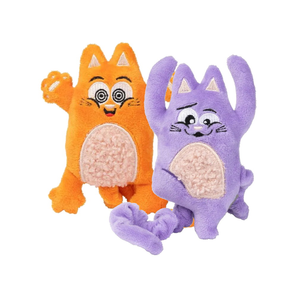 FuzzYard Yoga Cats - Orange FuzzYard Yoga Cats - Orange von Fuzzyard