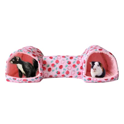 FxaumsGxuk Hamster Tunnel - Hamster Versteck Betten,Maschinenwaschbares Gehege Zubehör Häuschen Für Kleintiere Chinchilla Kaninchen Frettchen FxaumsGxuk Hamster Tunnel - Hamster Versteck Betten,Maschinenwaschbares Gehege Zubehör Häuschen Für Kleintiere Chinchilla Kaninchen Frettchen von FxaumsGxuk