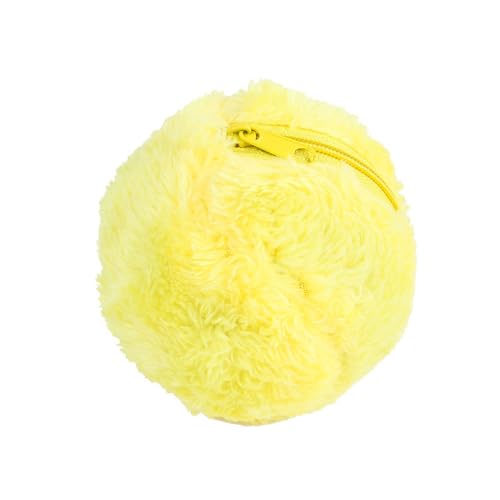 Active Rolling Grounder 2024 Neu Angstaktiv mit automatischer Bewegung Active Grounder Bowling für Hunde Interaktives selbstbewegliches Bowlingspielzeug für große und Hundespielzeug (Yellow, One Size) von Fycakly