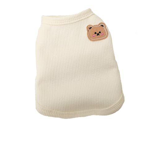 Das Fleece-Hundeshirt ist eine warme, leichte, weiche, atmungsaktive, elastische, ärmellose Weste, die für kleine und mittelgroße Hunde geeignet ist. Sommerliche Hundekleidung (I, 30X20CM) von Fycakly