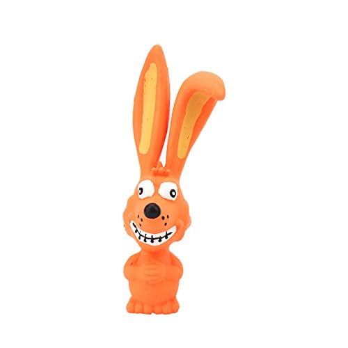Fycakly 1pc für Hunde Latex Squeaker Chew Trainingsprodukte Hunde Puppy Squeak Toys Screaming Rubber Spielzeugs für einsame Haustiere​​ (B, One Size) von Fycakly