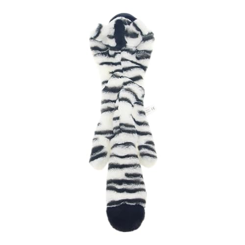 Fycakly Beißspielzeug Hund Quietschendes Hundespielzeug, aggressives Kauspielzeug für kleine, mittelgroße und große Hunde (C, 45x15cm) von Fycakly