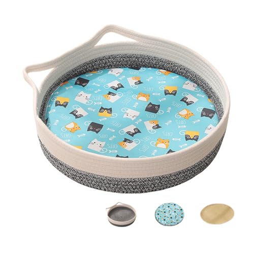Fycakly Dog Bed Katze Katze Matratze Hund Serie Schleifen Matratze Kühlen Und Warmen Internet Haustier Schlafen von Fycakly