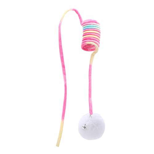 Fycakly Hängendes Katzenspielzeug mit Feder Plüschtiere für Tiere (A, 30cm) von Fycakly