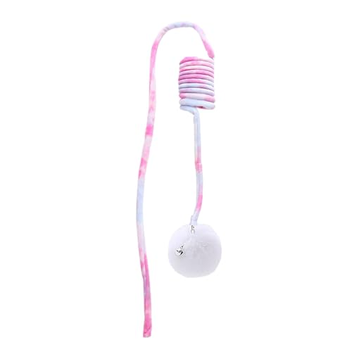 Fycakly Hängendes Katzenspielzeug mit Feder Plüschtiere für Tiere (C, 30cm) von Fycakly
