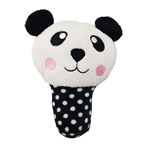 Fycakly Haustier Hund Plüsch Sound Resistantbiss Zähneknirschen Hundespielzeug Rose Red Lollipop Rabbit Lollipop Bear KratzbaumSpielzeug (B, One Size) von Fycakly