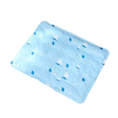 Fycakly Hundebett Flauschig Gel-Haustierbett für Hunde und Katzen, Sommer-Eiskissen mit weicher Gel-Technologie, bequemer Schlafplatz für drinnen und draußen, 1 ml von Fycakly