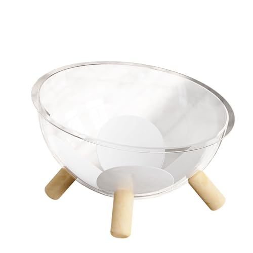 Fycakly Hundebett Mittelgroße Hunde Gemütliches Katzenbett in Raumkapselform, modernes Design, weich, leicht zu reinigen von Fycakly