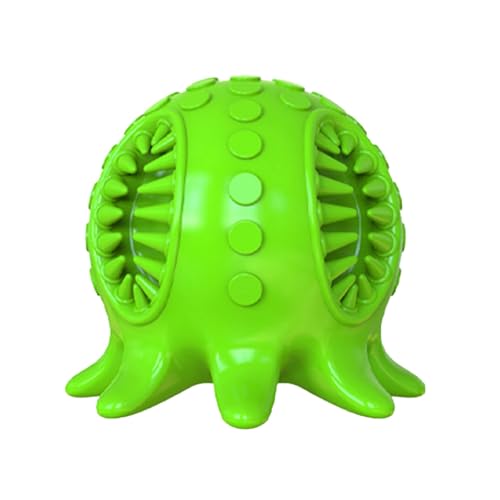 Fycakly Hundespielzeug, quietschende Hundezahnbürste, Zahnreinigung, Beißstab, pädagogisches Kauspielzeug für Haustiere, hilft Hunden Reisespielzeug Haustiere (C, 7X6cm) von Fycakly