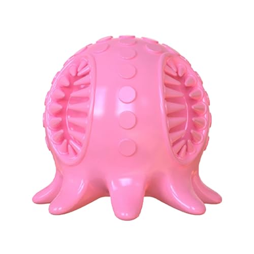 Fycakly Hundespielzeug, quietschende Hundezahnbürste, Zahnreinigung, Beißstab, pädagogisches Kauspielzeug für Haustiere, hilft Hunden Reisespielzeug Haustiere (D, 7X6cm) von Fycakly