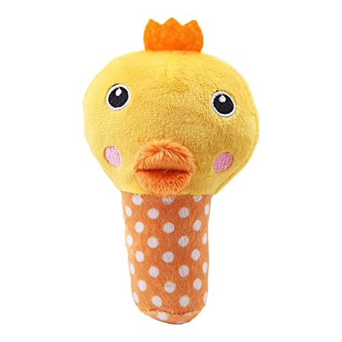 Fycakly Hundespielzeug Haustier Hund Plüsch Sound Resistantbiss Zähneknirschen Hundespielzeug Rose Red Lollipop Rabbit Lollipop Bear (C, One Size) von Fycakly