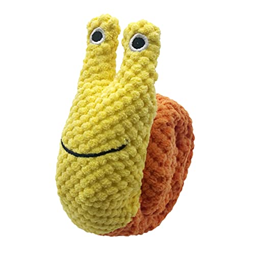 Fycakly Hundespielzeug für Welpen Hunde Interaktives Hundespielzeug zum Stressabbau Quietschendes für Puzzle- Futterintelligentes Training ​​ Veganes Kauspielzeug Welpen​​ (Yellow, One Size) von Fycakly