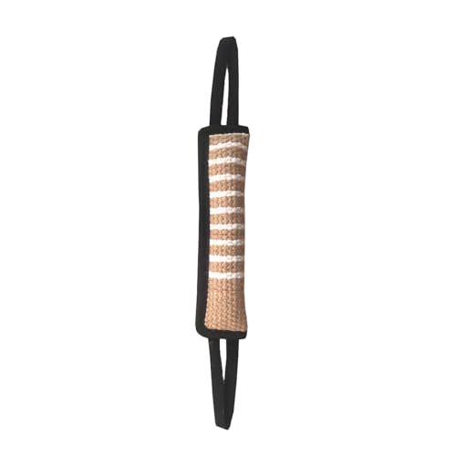 Fycakly Hundetraining Green Tear Cloth Stick Kauzähne Hundestick Dog Training Supplies Hundespielzeug ​​ Langlebiges Zerrspielzeug Tau Hanfseil​​ (Black, One Size) von Fycakly