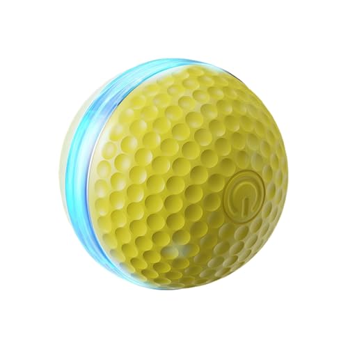 Fycakly Interaktives, Haustier, automatisches Rollspielzeug, automatisches Katzen-Interaktionstraining, Zähneknirschen, selbst urkomisches gegen Langeweile Hundespielzeug robust (B, 3.6cm) von Fycakly