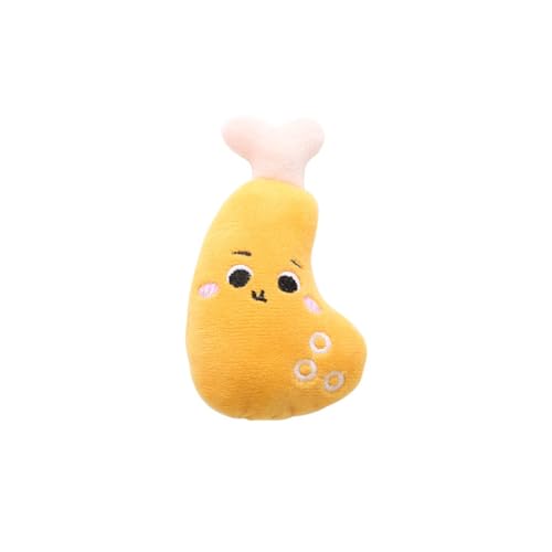 Fycakly Interessante Haustier Plüsch Kreative Haustier Interaktive Beruhigende Haustier liefert Für Hund Katze C Plüschtiere für Tiere (A, 11x6cm) von Fycakly