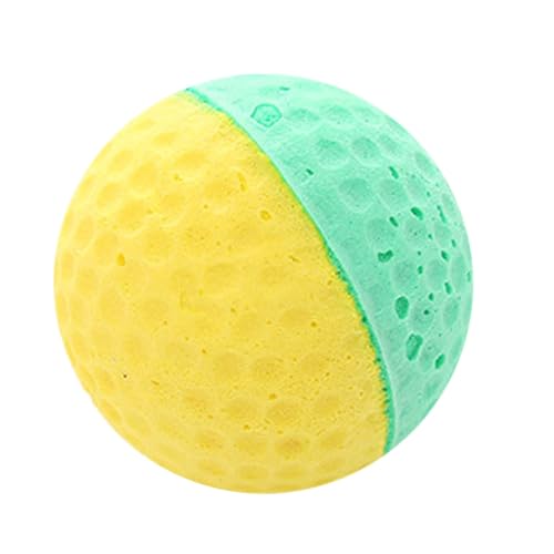 Fycakly Kauspielzeug Hund 10 Pcs Katze Weichen Schaum Elastische Latex Kauen Spielzeug Für Welpen Hunde Bunte Haustier Spielzeug (Green, One Size) von Fycakly
