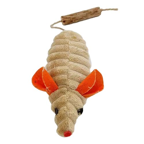 Fycakly Kauspielzeug Hunde Katzenspielzeug 2024 Neues Katzenspielzeug Katzenkauspielzeug Silvervine Katzenmäusespielzeug Interaktives Katzenspielzeug für gelangweilte Hauskatzen (A, One Size) von Fycakly