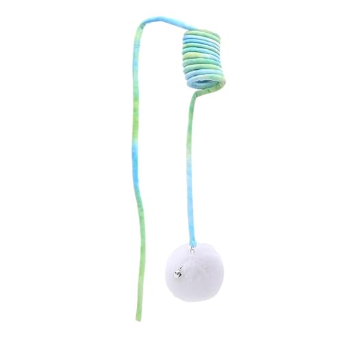 Fycakly Kauspielzeug Welpe Hängendes Katzenspielzeug mit Feder (B, 30cm) von Fycakly