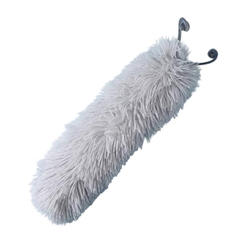 Fycakly Kauspielzeug für Hunde Katzenkuscheltier Katzenspielzeug mit geformtem interaktivem Katzenspielzeug Katzenpuppe Kauspielzeug Kissen zum Schlafen Ausruhen Spielen (Grey, 36cm) von Fycakly