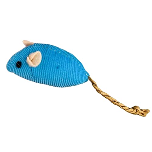 Fycakly Mit Plüsch gefülltes Mäusespielzeug für Hauskatzen, realistisches Design, 8 ​​ Spielzeugs für Hunde mit Allergien​​ (F, One Size) von Fycakly