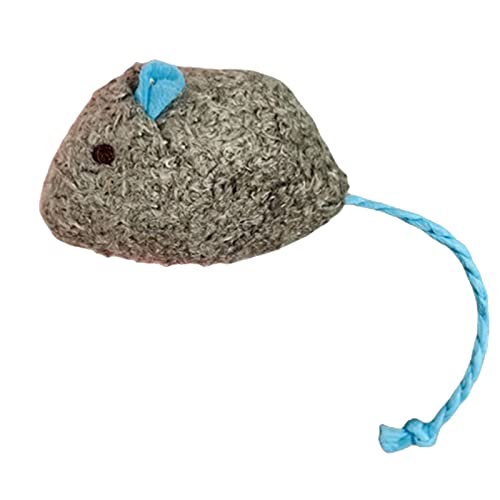 Fycakly Mit Plüsch gefülltes Mäusespielzeug für Hauskatzen, realistisches Design, 8 ​​ Spielzeugs für Hunde mit Allergien​​ (G, One Size) von Fycakly