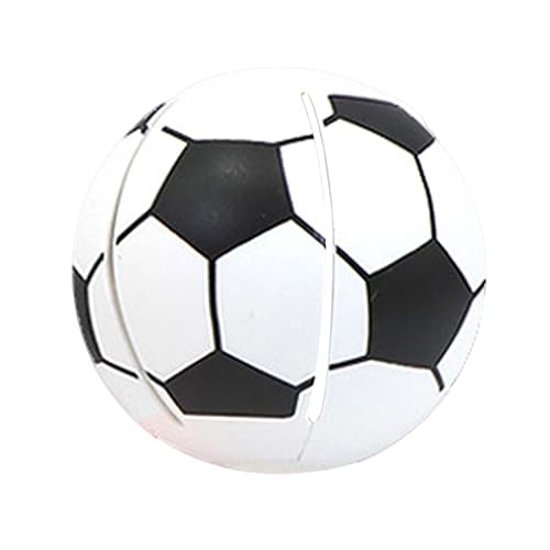 Fycakly Neuer Hundespielzeugball, der hohe langweilige Teddy-Corgi-Welpen für kleine mittlere Hunde zahnt ​​ Zahnreinigender Kausnack mit Rillen​​ (A, One Size) von Fycakly