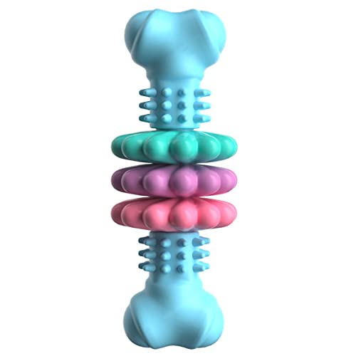 Fycakly Pet Toys Hundespielzeug TPR Bone Type Multimeat Pieces Molars Toy Set. Spielzeugs für einsame Haustiere​​ (A, A) von Fycakly