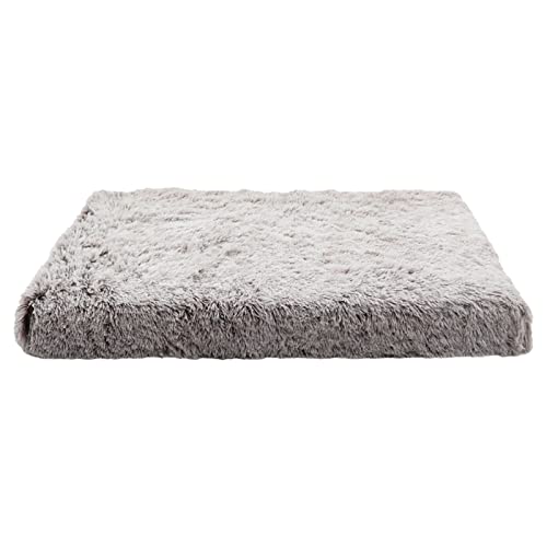 Fycakly -Quadrat-Zwinger-Katzen-Kissen-Haustier-Zwinger-Tiefschlaf-Hundesofa-Bett-Haustier-Zwinger ​​ Katzenbett mit kuscheligem Fellbezug​​ (C, S) von Fycakly