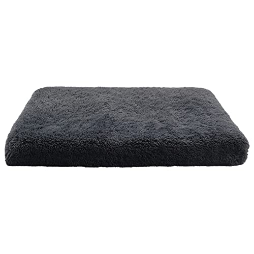 Fycakly -Quadrat-Zwinger-Katzen-Kissen-Haustier-Zwinger-Tiefschlaf-Hundesofa-Bett-Haustier-Zwinger ​​ Katzenbett mit kuscheligem Fellbezug​​ (D, S) von Fycakly