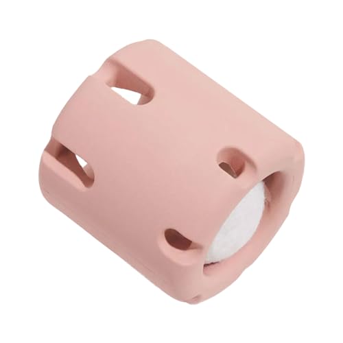 Fycakly Robustes Hunde-Puzzlespielzeug aus Gummi mit Tennis-Spender und interaktivem Kauspiel für mittelgroße und große Hunde ​​ Langlebiges Zerrspielzeug Tau Hanfseil​​ (A, 9. 7cm) von Fycakly