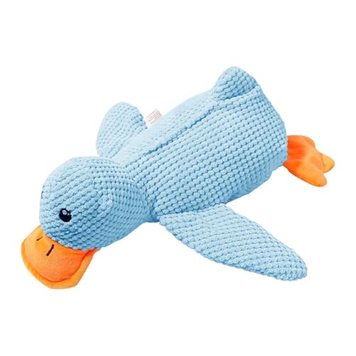 Fycakly The Dog Calming Quack Hundespielzeug Beruhigendes Hundespielzeug ​​ Langlebiges Zerrspielzeug Tau Hanfseil​​ (BU2, 37cm(2-5cm误差) von Fycakly