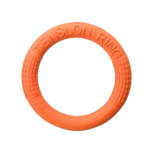 Fycakly Welpenspielzeug, Hundetraining, Werfen und Spielzeug für kleine und mittelgroße Hunde Langlebiges Hundespielzeug (Orange, 18.5x18.5x5cm) von Fycakly