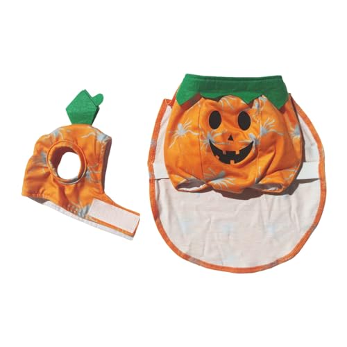 Halloween Kostüm für Hunde Haustier-Halloween-Parodie-Transformation, passende seltsame Haustierkostüme (A, L) von Fycakly