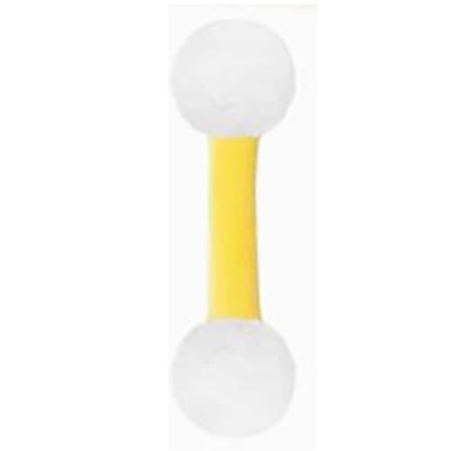 Hunde Kauspielzeug Katzenspielzeug, Robustes Kauspielzeug zum, für Katzen, weich, interaktiv, für Katzen, Kicksticks für Hauskatzen, Set mit Katzenminze, geeignet für alle (Yellow, One Size) von Fycakly
