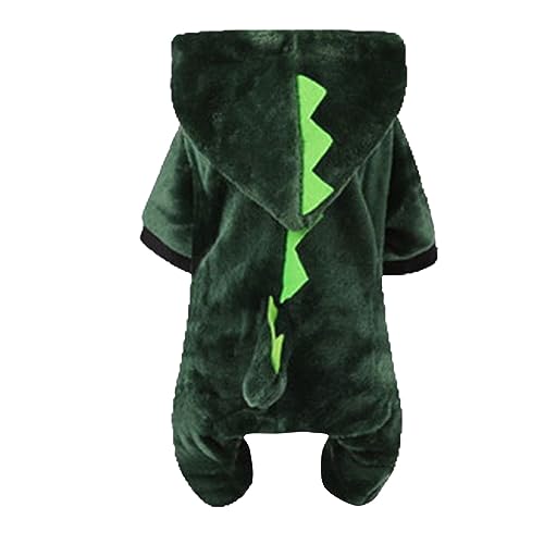 Hunde Klamotten Welpenkleidung Kühe Hundekleidung Rinderkleidung Rollenspielkleidung Heimtierbedarf Winterpyjamas Overalls Hundewolljacken (A, XXL) von Fycakly