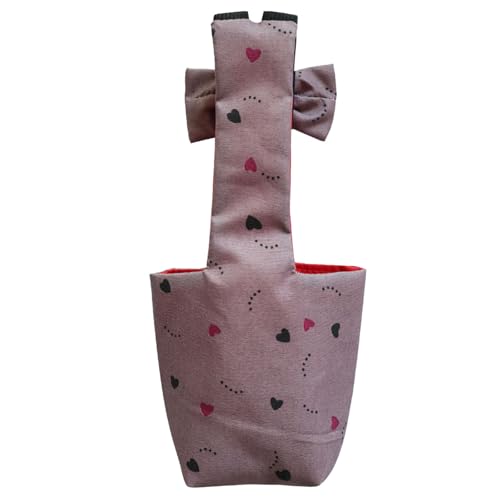Fycakly Hunde Kleidung für Kleine Hunde Für Wiederverwendbare, waschbare, weiche und Bequeme Haustierkleidung. Auslaufsicheres, verstellbares Bauchband. (Light Gray, 43X12cm) von Fycakly