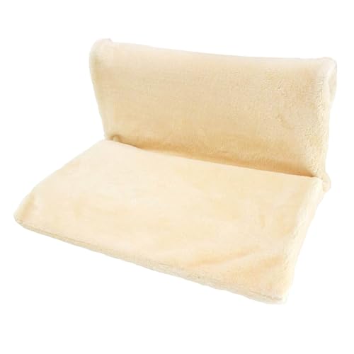 Hundebett Flauschig Hängebett für Katzen Heizkörperbett für Katzen Bequemes Katzenbett Heizung Stoffe Katze Heizung Katzenbettbett Heizkörper Katzenkuschelsack L-Form von Fycakly