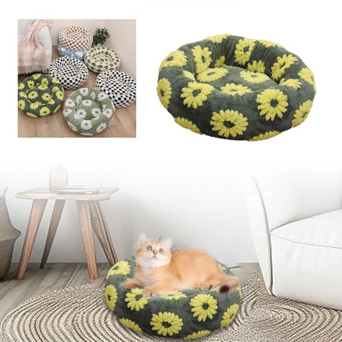 Hundedecke Hundebett, Katzenbett, rundes Haustierbett, ganzjährig warmes Haustierbett, Ruhe- und Schlafbett, für alle geeignet, praktisch und für jeden Ort im Haus geeignet von Fycakly