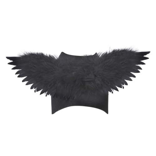 Hundekleidung Kleine Hunde Halloween-Haustier-Rückendekorationen, Engel, Modellierung, Haustier, Hund, Katze, verwandelndes Kostüm, kreative Verkleidung, Festival-Zubehör (BK2, One Size) von Fycakly