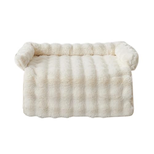 Hundematte für Couch, gemütlicher Couchbezug, beruhigendes Hundebett mit flauschigem, waschbarem Möbelschutz, Sofabezug, Hasendecke für Welpen und Katzen ​​ Haustierbett Bio-Baumwolle ( A, 75x75cm) von Fycakly