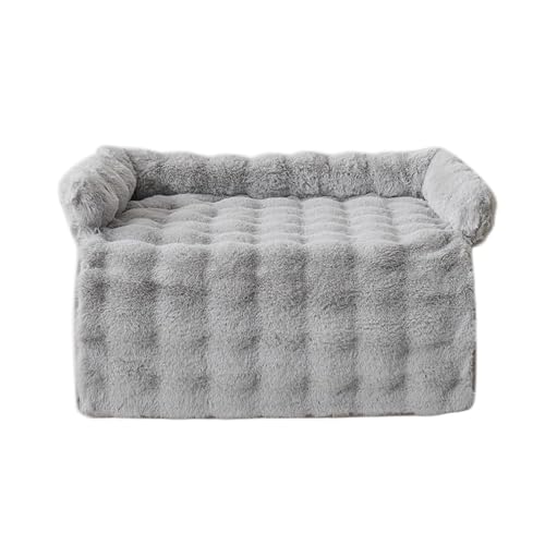 Hundematte für Couch, gemütlicher Couchbezug, beruhigendes Hundebett mit flauschigem, waschbarem Möbelschutz, Sofabezug, Hasendecke für Welpen und Katzen ​​ Haustierbett Bio-Baumwolle ( C, 75x75cm) von Fycakly