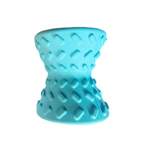 Hundespielzeug Welpe Anreicherndes langlebigem, interaktivem Futterspielzeug für Haustiere, das die Bindung fördert für Babys von klein bis groß geeignet ist (Blue, 7.6x7.6x8.4cm) von Fycakly