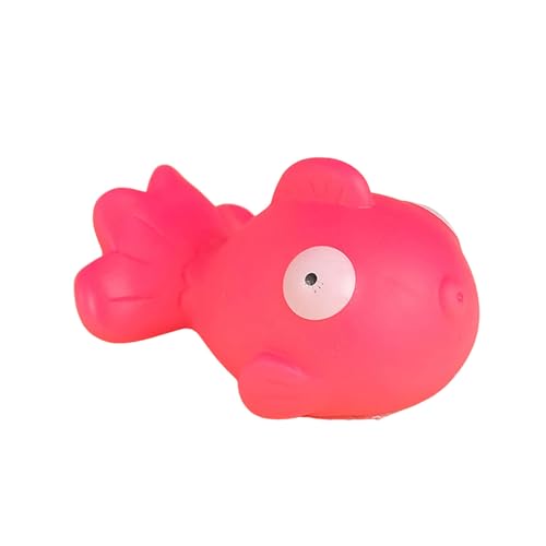 Katzenpool-Wasserspielzeug, quietschendes Katzenpool-, schwimmend, reduziert Langeweile, Haustier-Katzen-Schwimmbad, Fischspielzeug für Tierheim, Badezimmer Quietschspielzeug Haustiere (C, 4.5x6x4cm) von Fycakly