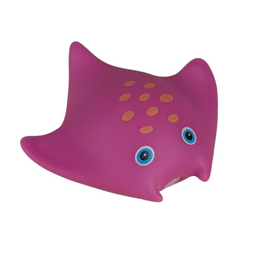 Katzenpool-Wasserspielzeug, quietschendes Katzenpool-, schwimmend, reduziert Langeweile, Haustier-Katzen-Schwimmbad, Fischspielzeug für Tierheim, Badezimmer Quietschspielzeug Haustiere (E, 7.5x3x7cm) von Fycakly
