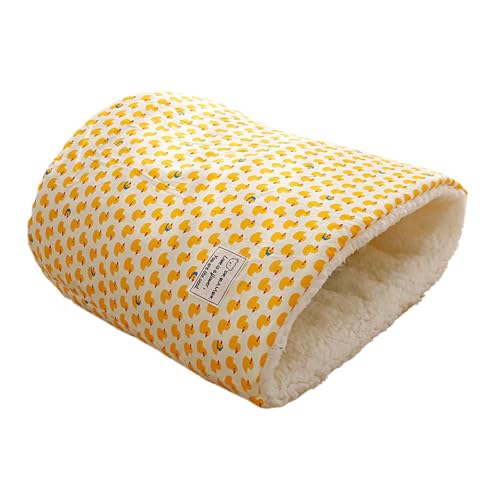Katzenschlafsack Katzenwinterschlafsack Katzenschlafsack für Hauskatzen Haustiermatte Wärmekissensack Abnehmbarer und waschbarer mittelgroßer und großer ​​ Katzenbett mit kuscheligem ( F, One Size) von Fycakly