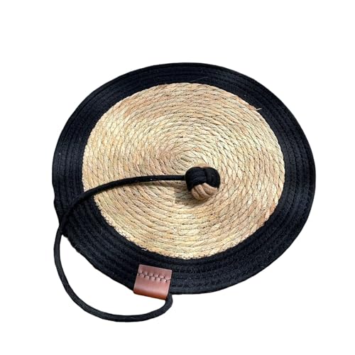 Kratzmatte für Katzen | Sisal-Kratzmatte für Katzen | Große, wendbare Kratzmatte zur Vermeidung von Möbelschäden | Perfekt für Hauskatzen und Haustierbesitzer Katzenspielzeug interaktiv (B, 40x40cm) von Fycakly